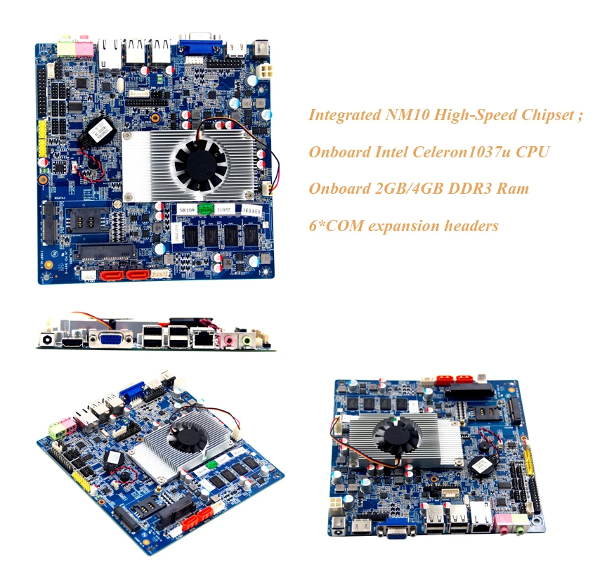 Celeron 1037U CPU mini itx motherboards NM10 Chipset onboard 2GB ddr3 2*COM industrial mainboard with LVDS
Celeron 1037U CPU mini itx motherboards NM10 Chipset onboard 2GB ddr3 2*COM industrial mainboard with LVDS