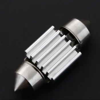 Car Roof Signal Lamp Decoded Double-pointed White LED Bulb Automobile License Plate Reading Interior Light
Car Roof Signal Lamp Decoded Double-pointed White LED Bulb Automobile License Plate Reading Interior Light