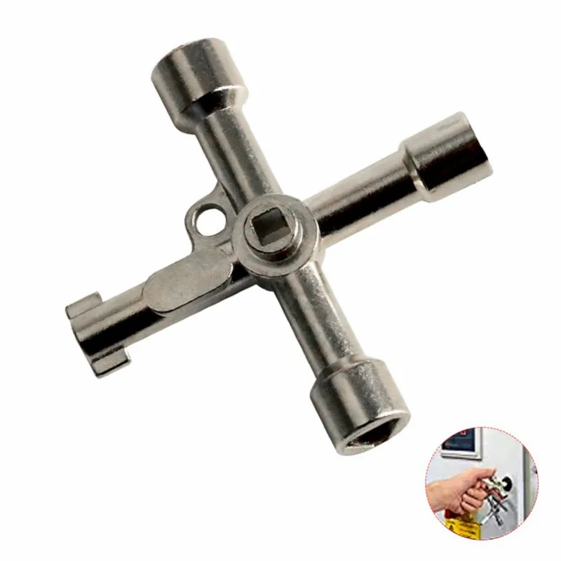 Multifunction 4 Ways Universal Triangle Wrench Key Plumber Keys Triangle For Gas Electric Meter Cabinets Bleed Radiators
Multifunction 4 Ways Universal Triangle Wrench Key Plumber Keys Triangle For Gas Electric Meter Cabinets Bleed Radiators