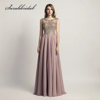 Elegant Prom Dresses Long Sexy Sheer Neck Mocha Chiffon Embroidery Beaded New Evening Party Gowns Floor Length A Line CC475
Elegant Prom Dresses Long Sexy Sheer Neck Mocha Chiffon Embroidery Beaded New Evening Party Gowns Floor Length A Line CC475