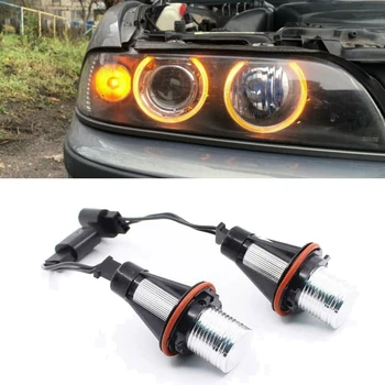 2pcs Amber LED Angel Eyes Marker Light Bulbs Bright Headlights Replacement Car Accessory For BMW E39 E60 E63 E64 E53 5 6 7 X3 X5
2pcs Amber LED Angel Eyes Marker Light Bulbs Bright Headlights Replacement Car Accessory For BMW E39 E60 E63 E64 E53 5 6 7 X3 X5