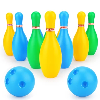 12Pcs Colorful Multiple Sizes Bowling Set Parent Child Pins Balls Sport Toy Educational Home Non Toxic ABS Family Games Gifts
12Pcs Colorful Multiple Sizes Bowling Set Parent Child Pins Balls Sport Toy Educational Home Non Toxic ABS Family Games Gifts