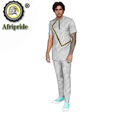 African 2 Piece Set for Men Printed Shirts and Pants Dashiki Outfits Ankara Tracksuit Short Sleeve Bazin Riche Casual S2116002
African 2 Piece Set for Men Printed Shirts and Pants Dashiki Outfits Ankara Tracksuit Short Sleeve Bazin Riche Casual S2116002