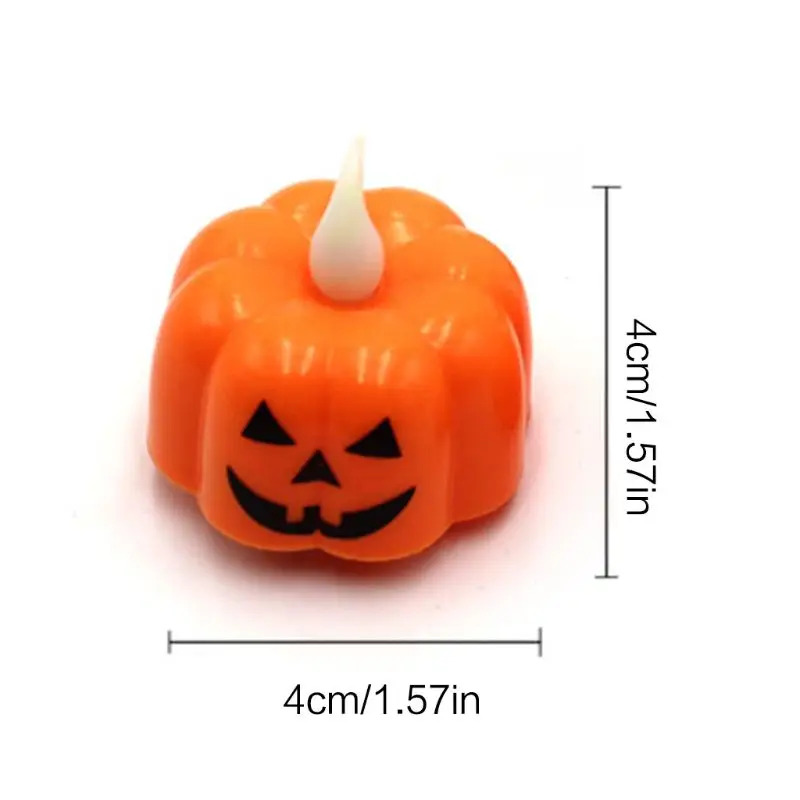 Halloween Pumpkin Light LED Spider Light Flameless Candle Electronic Candles for Halloween Party Home Decorations 12 Pcs
Halloween Pumpkin Light LED Spider Light Flameless Candle Electronic Candles for Halloween Party Home Decorations 12 Pcs
