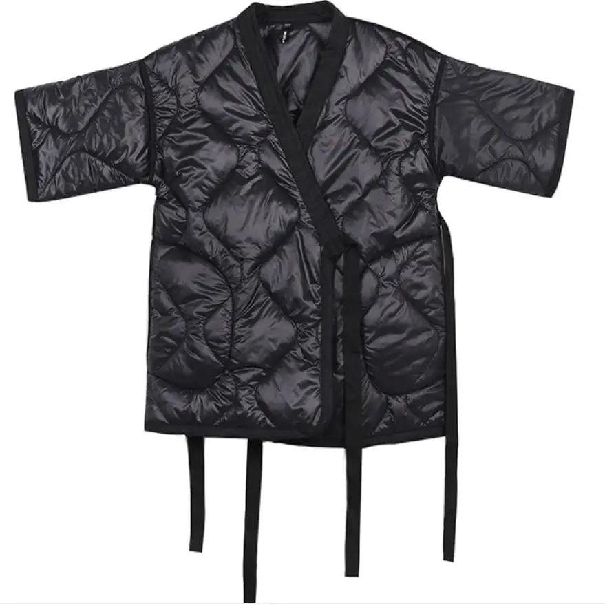 Детское пальто в японском стиле в стиле ретро для маленьких девочек; Модное свободное Детское пальто с v-образным вырезом и хлопковой подкладкой
Детское пальто в японском стиле в стиле ретро для маленьких девочек; Модное свободное Детское пальто с v-образным вырезом и хлопковой подкладкой