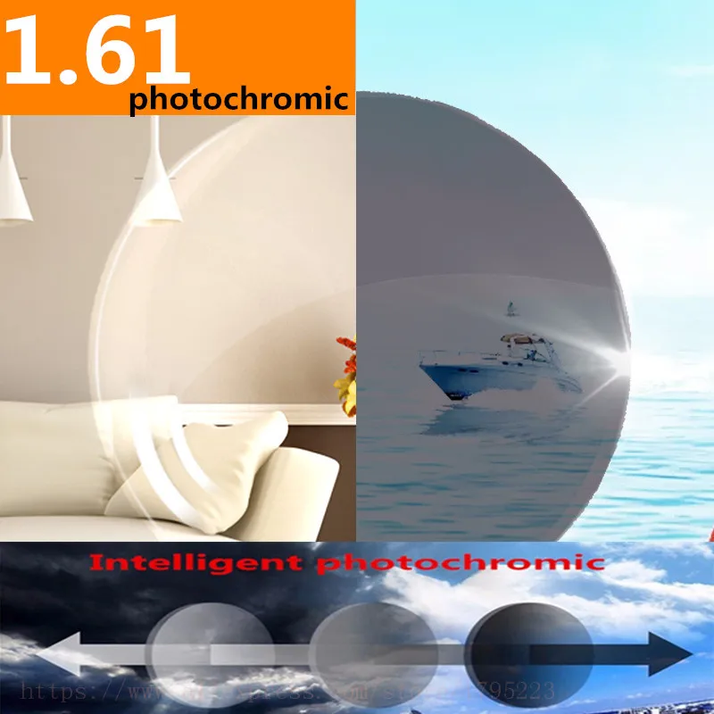 1.61 Refractive Index Prescription Photochromic Lens Transition Gray-Brown For Myopia/Anti-glare Anti-Radiation And Ultraviolet
1.61 Refractive Index Prescription Photochromic Lens Transition Gray-Brown For Myopia/Anti-glare Anti-Radiation And Ultraviolet