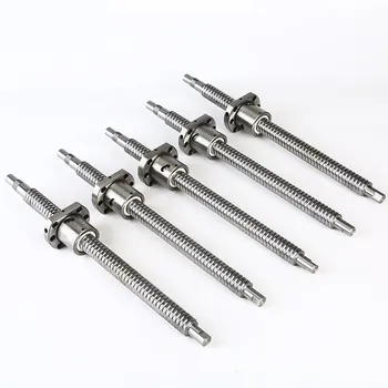 1pcs SFU1204 200 250 300 350 400 450 500 550 600mm rolled ball screw C7 with 1204 flange single ball nut
1pcs SFU1204 200 250 300 350 400 450 500 550 600mm rolled ball screw C7 with 1204 flange single ball nut