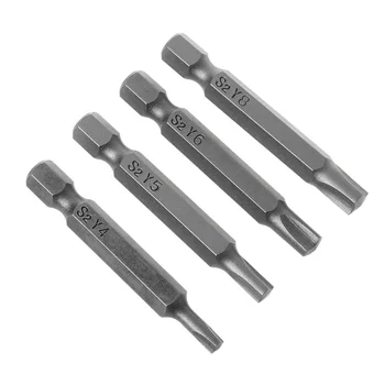 4pcs/set Magnetic Y Shaped Screwdriver Bits For Bicycle Repair Tools Triangle Head Hex Shank Y4 Y5 Y6 Y8 Drop Ship Support
4pcs/set Magnetic Y Shaped Screwdriver Bits For Bicycle Repair Tools Triangle Head Hex Shank Y4 Y5 Y6 Y8 Drop Ship Support