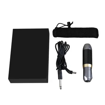 Tattoo Rotary Pen Machine+DC cable Powerful Japan Motor Tattoo Gun Liner/shader Permanent Makeup Gold/Silver Carbon fiber Quiet 
Tattoo Rotary Pen Machine+DC cable Powerful Japan Motor Tattoo Gun Liner/shader Permanent Makeup Gold/Silver Carbon fiber Quiet