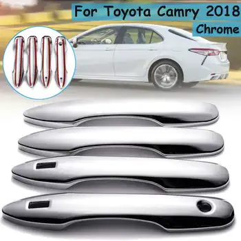 1Set 4pcs Car Exteriror Door Handle Cover Sticker For Toyota Camry 2018 Car Styling Protector Cap Chrome Gloss ABS Accessories
1Set 4pcs Car Exteriror Door Handle Cover Sticker For Toyota Camry 2018 Car Styling Protector Cap Chrome Gloss ABS Accessories