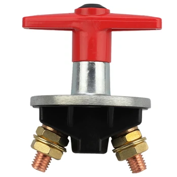Battery Disconnect Cut Off Kill Switch Truck Brass Terminal 200A Stop for Motorcycle/Car/Boart
Battery Disconnect Cut Off Kill Switch Truck Brass Terminal 200A Stop for Motorcycle/Car/Boart