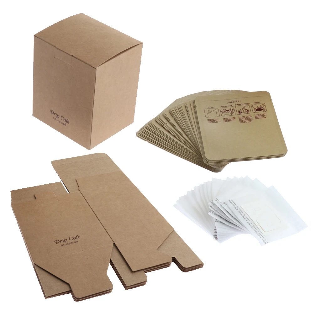 Coffee Filter Bag 105pcs Hanging Ear Drip Disposable Filter Non-Woven Coffee Filter Bag 105pcs Hanging Ear Drip Disposable Filter Non-Woven