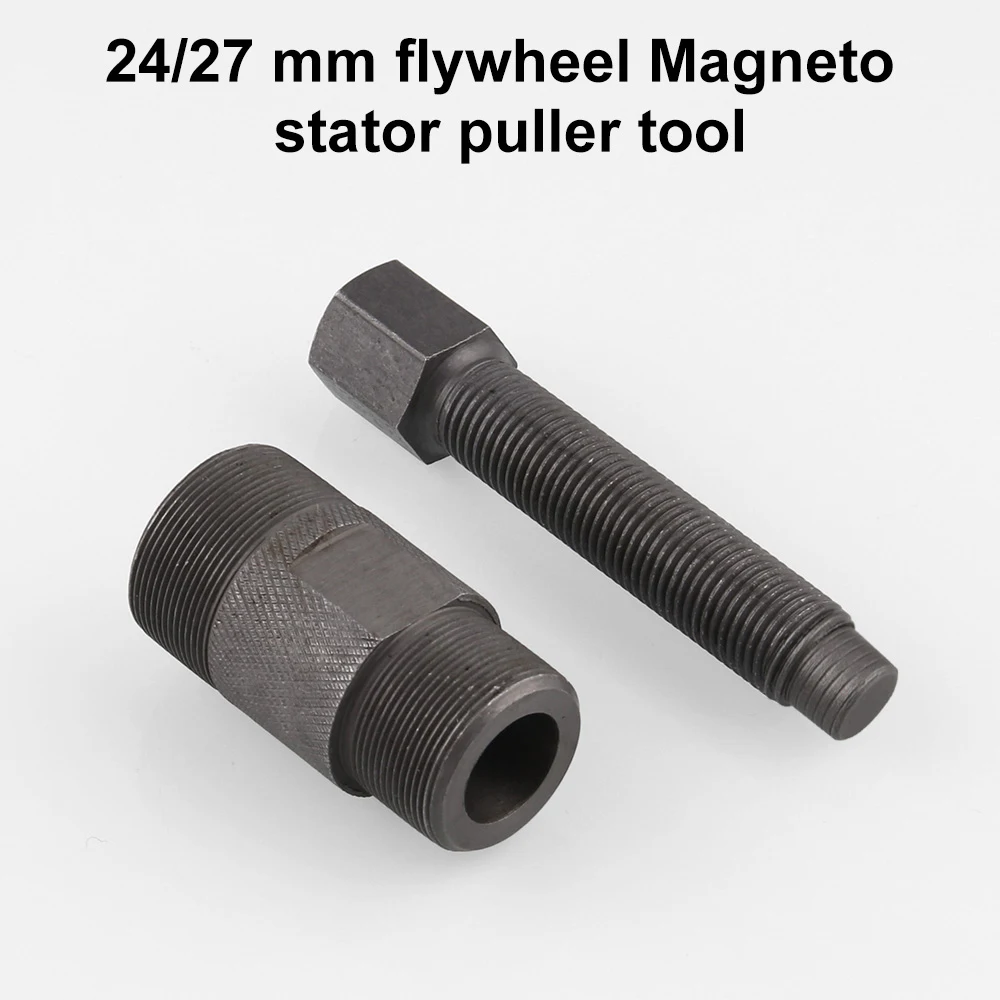 

27mm&24mm Magneto Flywheel Puller Repair Tool for kawasaki suzuki ktm GY6 50 125 150cc 4 Stroke Scooter Moped ATV QC0244