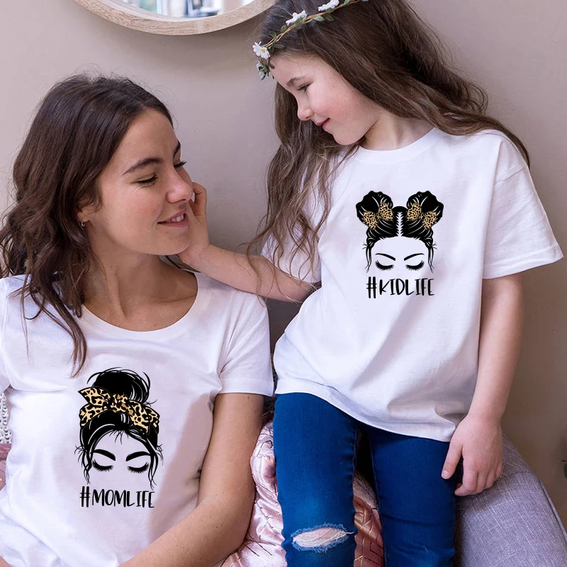 Mother And Kids T Shirt
