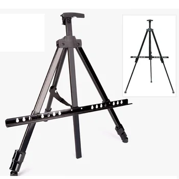 61" Reinforced Aluminum Alloy Easel Stand Folding Sketching Drawing Tripod Easel Display Stand with Carry Bag Outdoors Studio
61" Reinforced Aluminum Alloy Easel Stand Folding Sketching Drawing Tripod Easel Display Stand with Carry Bag Outdoors Studio