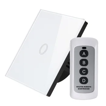 SESOO EU Standard Remote Control Switch ,1 Gang 1 Way ,White,RF433 Smart Wall Switch, Wireless Remote Control Touch Light Switch
SESOO EU Standard Remote Control Switch ,1 Gang 1 Way ,White,RF433 Smart Wall Switch, Wireless Remote Control Touch Light Switch