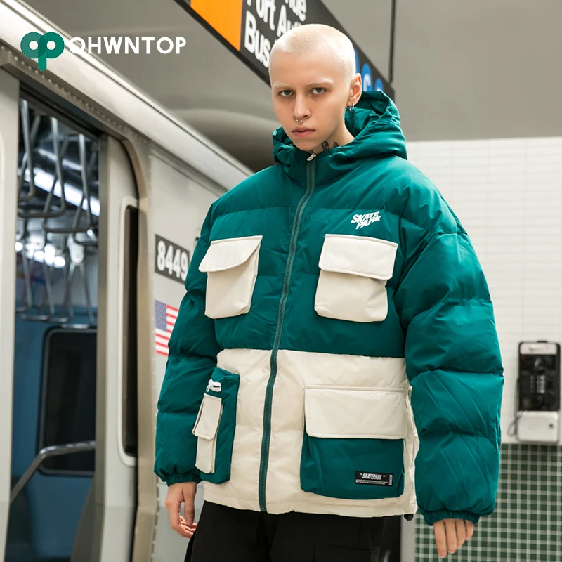 Hip Hop Patchwork Mulit Pockets Color Block Hooded Parkas Men Padded Thick Jacket Coat Casual Harajuku Windbreaker Streetwear
Hip Hop Patchwork Mulit Pockets Color Block Hooded Parkas Men Padded Thick Jacket Coat Casual Harajuku Windbreaker Streetwear