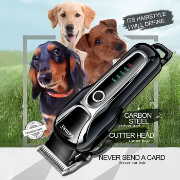 Electrical Pet Hair Trimmer Rechargeable Pet Dog Cat Professional Low-noise Pet Grooming Hair Shaver Electric Scissor Clipper
Electrical Pet Hair Trimmer Rechargeable Pet Dog Cat Professional Low-noise Pet Grooming Hair Shaver Electric Scissor Clipper
