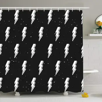Shower Curtain Set with Hooks 72x78 Vintage Simple Flare Lightnings On Pattern Thunder Energy Grunge Pictograph Nature
Shower Curtain Set with Hooks 72x78 Vintage Simple Flare Lightnings On Pattern Thunder Energy Grunge Pictograph Nature