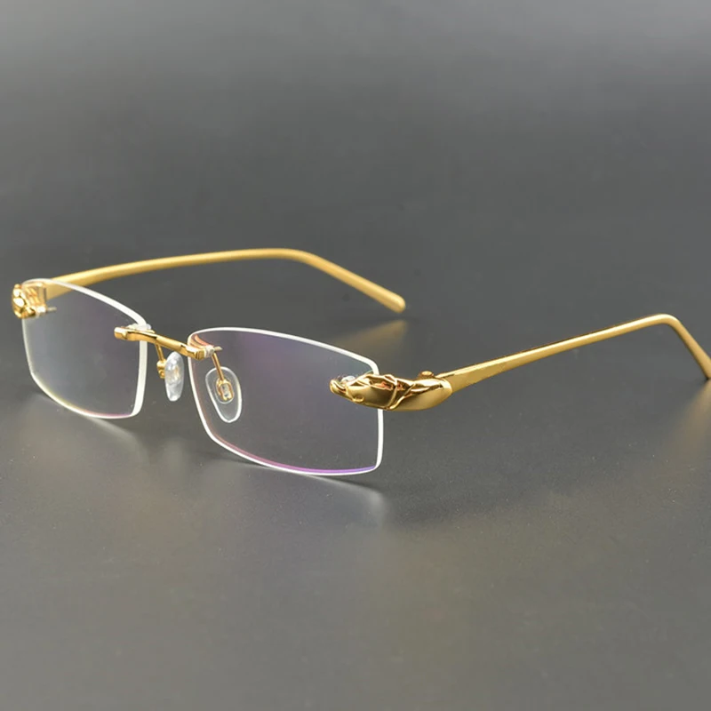 Titanium Rimless Glasses Frame Men Optical Myopia Eye Glasses Prescription Eyeglasses Spectacle Frames Clear Lens Eyewear Oculos
Titanium Rimless Glasses Frame Men Optical Myopia Eye Glasses Prescription Eyeglasses Spectacle Frames Clear Lens Eyewear Oculos