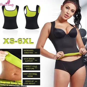 WonderBeauty Plus Size Neoprene Sweat Sauna Body Shapers Vest Waist Trainer Slimming Vest Shapewear Weight Loss Waist Shaper
WonderBeauty Plus Size Neoprene Sweat Sauna Body Shapers Vest Waist Trainer Slimming Vest Shapewear Weight Loss Waist Shaper