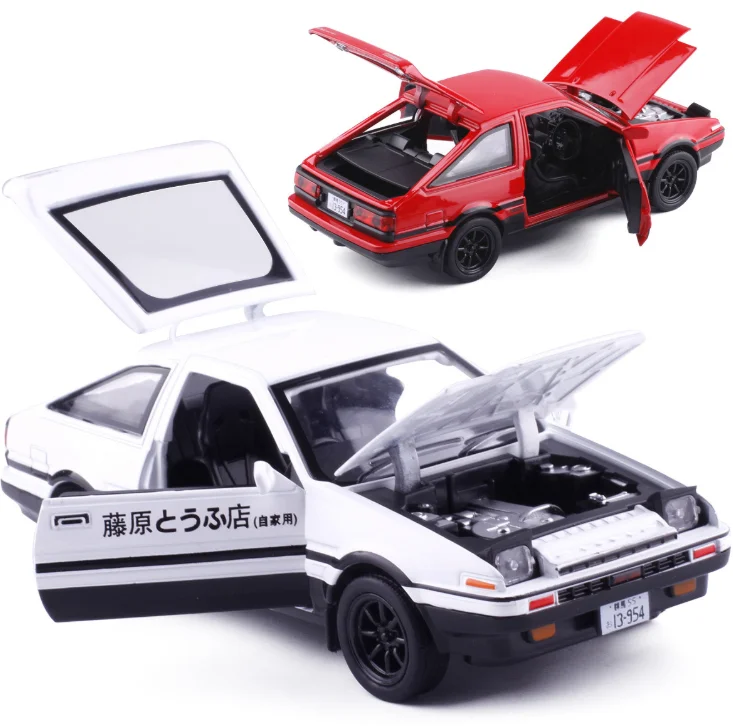 1:32 Toyota AE86 сплав модель автомобиля литье под давлением автомобиль с