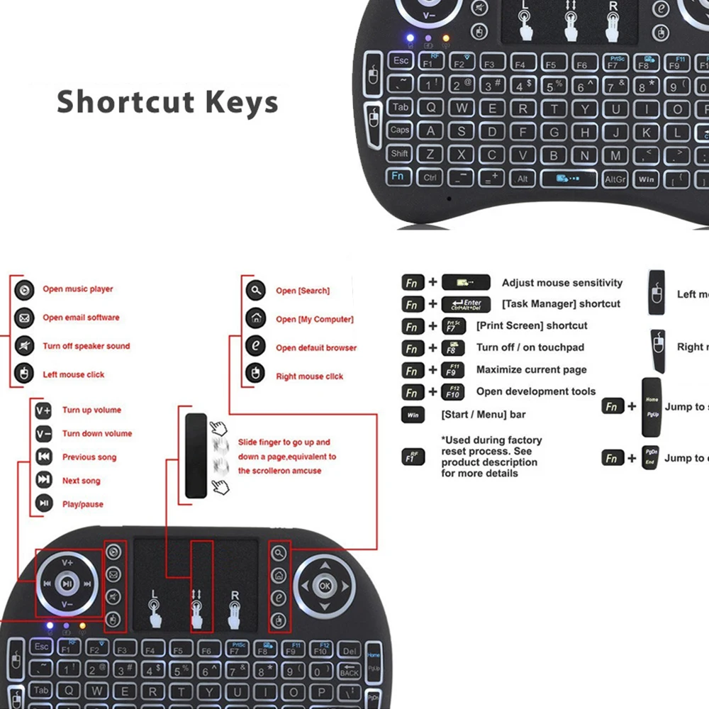 Mini Wireless Keyboard 14 H1d853c256c40480d8bdbae2fc72fb36fB
