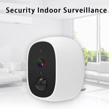 

Y6 Smart Indoor Home Security IP PIR Motion Sensor Mini Solar Powered 1080P Night Vision 2MP Outdoor Voice Intercom WIFI Camera