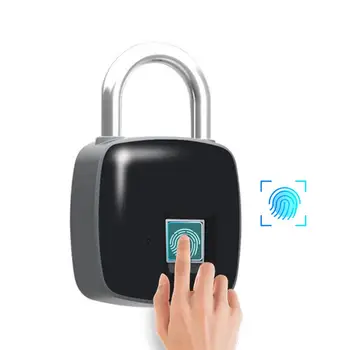 USB Anti-theft Smart Fingerprint Keyless Lock Waterproof Home Luggage Case Bag Padlock Super Long Standby Electronic Padlock
USB Anti-theft Smart Fingerprint Keyless Lock Waterproof Home Luggage Case Bag Padlock Super Long Standby Electronic Padlock
