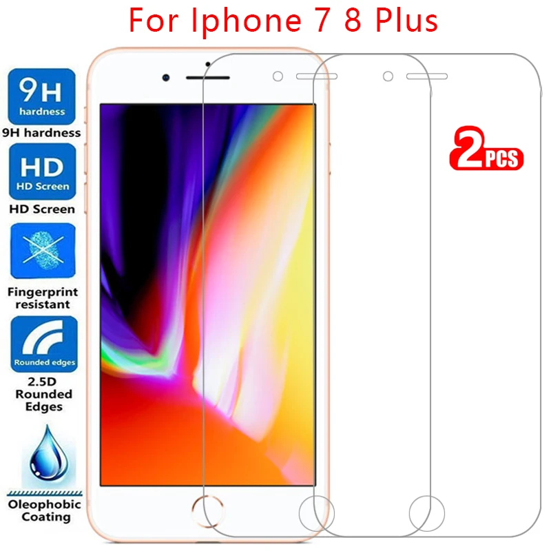 protective tempered glass for iphone 7 8 plus screen protector on i phone 7plus 8plus safety film iphone7 iphone8 iphon aiphone | Мобильные