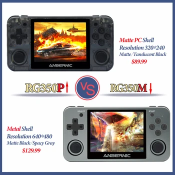 ANBERNIC RG350M Retro Game Console Aluminum Alloy Shell RG350 2500 Games HDMI Video Portable Console RG350P Handheld Game Player
ANBERNIC RG350M Retro Game Console Aluminum Alloy Shell RG350 2500 Games HDMI Video Portable Console RG350P Handheld Game Player