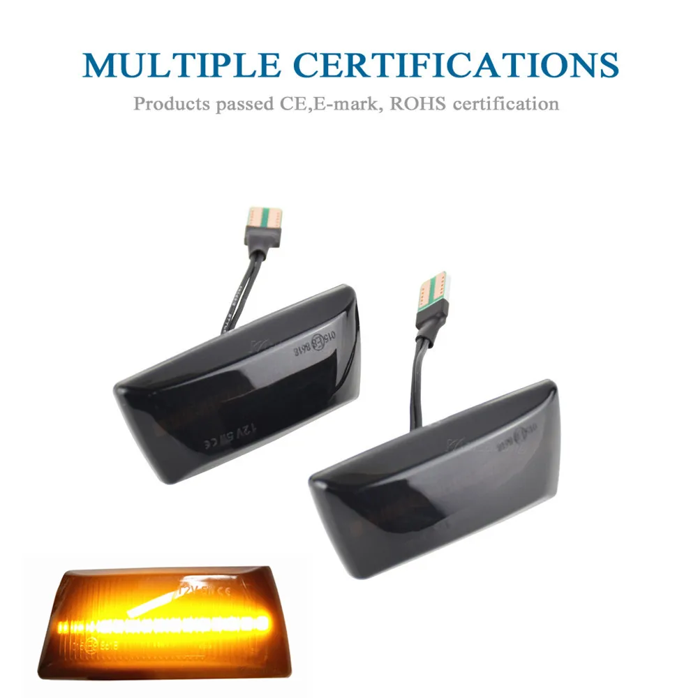 For Opel Astra H MK5 2004-2014 Meriva B MK2 2010-2017 Led Dynamic Side Marker Turn Signal Light Sequential Blinker Lamp
For Opel Astra H MK5 2004-2014 Meriva B MK2 2010-2017 Led Dynamic Side Marker Turn Signal Light Sequential Blinker Lamp