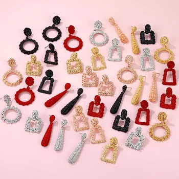 2020 Fashion Vintage Geometric Metal Alloy Pendant Earrings Statement Women Punk Street Pendant Earrings Jewelry Wholesale
2020 Fashion Vintage Geometric Metal Alloy Pendant Earrings Statement Women Punk Street Pendant Earrings Jewelry Wholesale