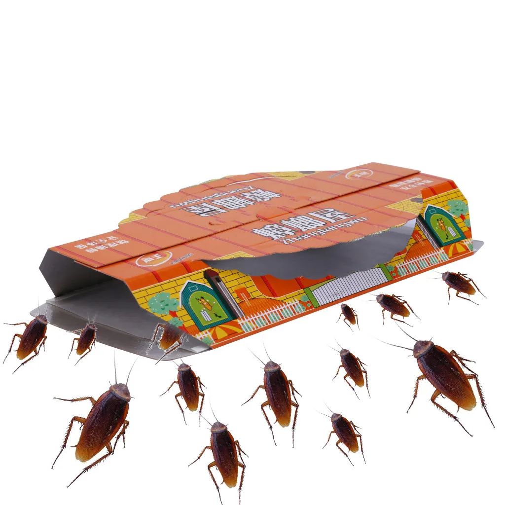 10pcs Capture Device Killing Cockroach House Bait Sticky Board Traps Non Toxic CatcherTraps Pest Repellent Insect Repeller
10pcs Capture Device Killing Cockroach House Bait Sticky Board Traps Non Toxic CatcherTraps Pest Repellent Insect Repeller