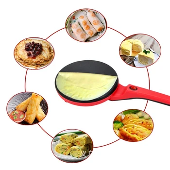 8 inch Non-stick Pancake Crepes Machine Frying Pan Eggbeater Tray Machine Cake Portable Pancake & Crepe Baking Pizza Maker 20cm 
8 inch Non-stick Pancake Crepes Machine Frying Pan Eggbeater Tray Machine Cake Portable Pancake & Crepe Baking Pizza Maker 20cm