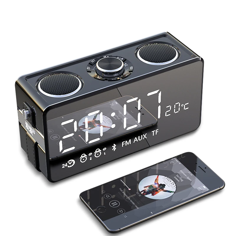 SOAIY AI Smart Three Speakers Wireless Portable 25W Bluetooth Speaker Outdoor Volume Super Bass Square Dance 3d Sound Player
SOAIY AI Smart Three Speakers Wireless Portable 25W Bluetooth Speaker Outdoor Volume Super Bass Square Dance 3d Sound Player