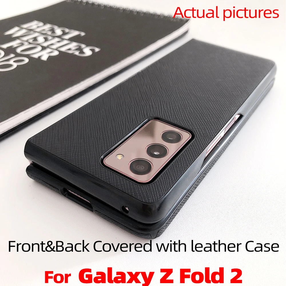 For Galaxy Z Fold 2 Case for Galaxy Z Fold2 5G front and back covered with Cross Texture leather Case For Galaxy Z Fold2 5G Case
For Galaxy Z Fold 2 Case for Galaxy Z Fold2 5G front and back covered with Cross Texture leather Case For Galaxy Z Fold2 5G Case