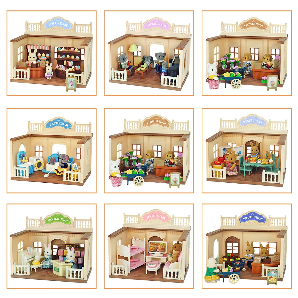 Forest Family Dolls Cart Koala Mini Toy Food Kitchen Dollhouse Furniture Model Groceries Toys for Girls Supermarket Children's
Forest Family Dolls Cart Koala Mini Toy Food Kitchen Dollhouse Furniture Model Groceries Toys for Girls Supermarket Children's