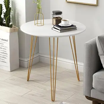 Nordic sofa side living room wrought iron table simple bedside table round table balcony small coffee table
Nordic sofa side living room wrought iron table simple bedside table round table balcony small coffee table