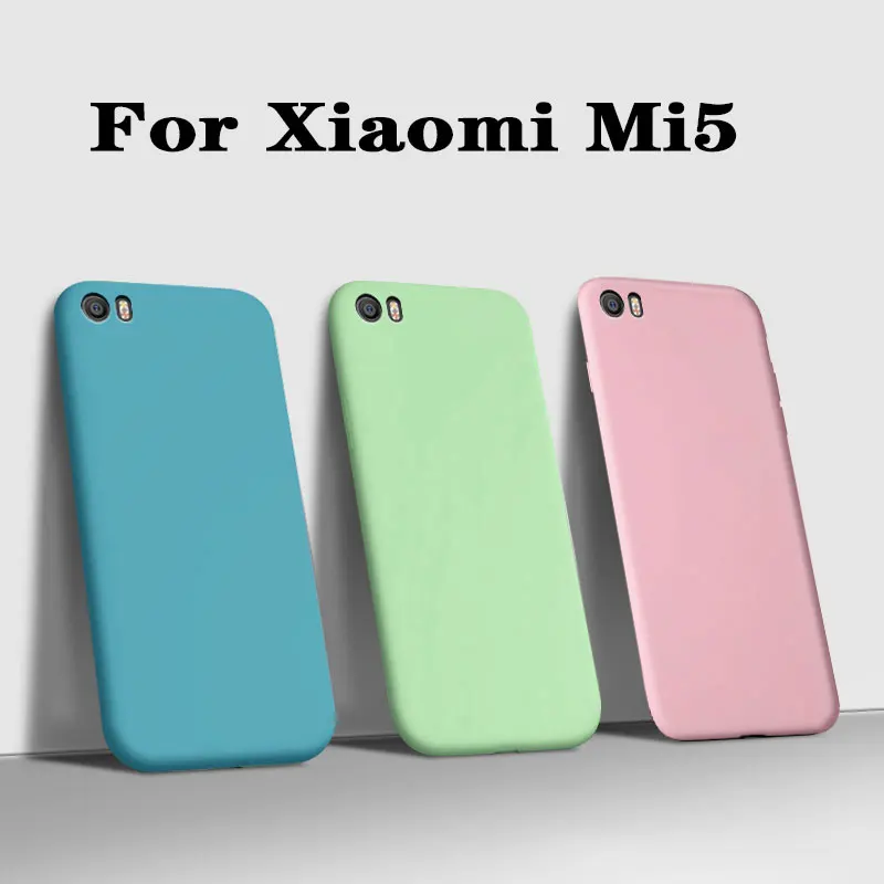 Cases For Xiaomi Mi5 Back Cover Mi 5 M5 Phone Luxury Soft Silicon Funda Conque Cell Case | Мобильные телефоны и