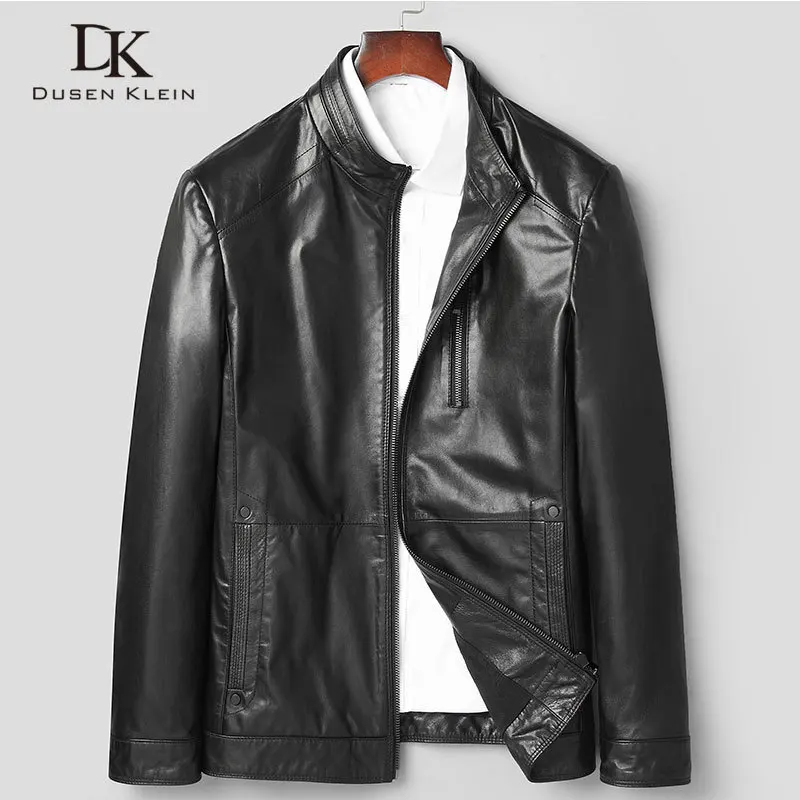 Dusen Klein Men Genuine Leather Jacket Goat skin Coat for 2020 Spring New Designer brand Plus size 5XL 81y8201
Dusen Klein Men Genuine Leather Jacket Goat skin Coat for 2020 Spring New Designer brand Plus size 5XL 81y8201