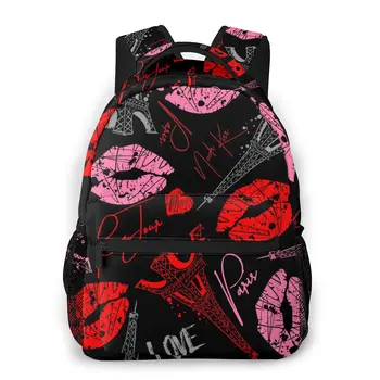 Backpack Women Shoulder Bag For Teenage Girls Paris Eiffel Tower And Heart Bagpack Female Ladies School Backpack
Backpack Women Shoulder Bag For Teenage Girls Paris Eiffel Tower And Heart Bagpack Female Ladies School Backpack