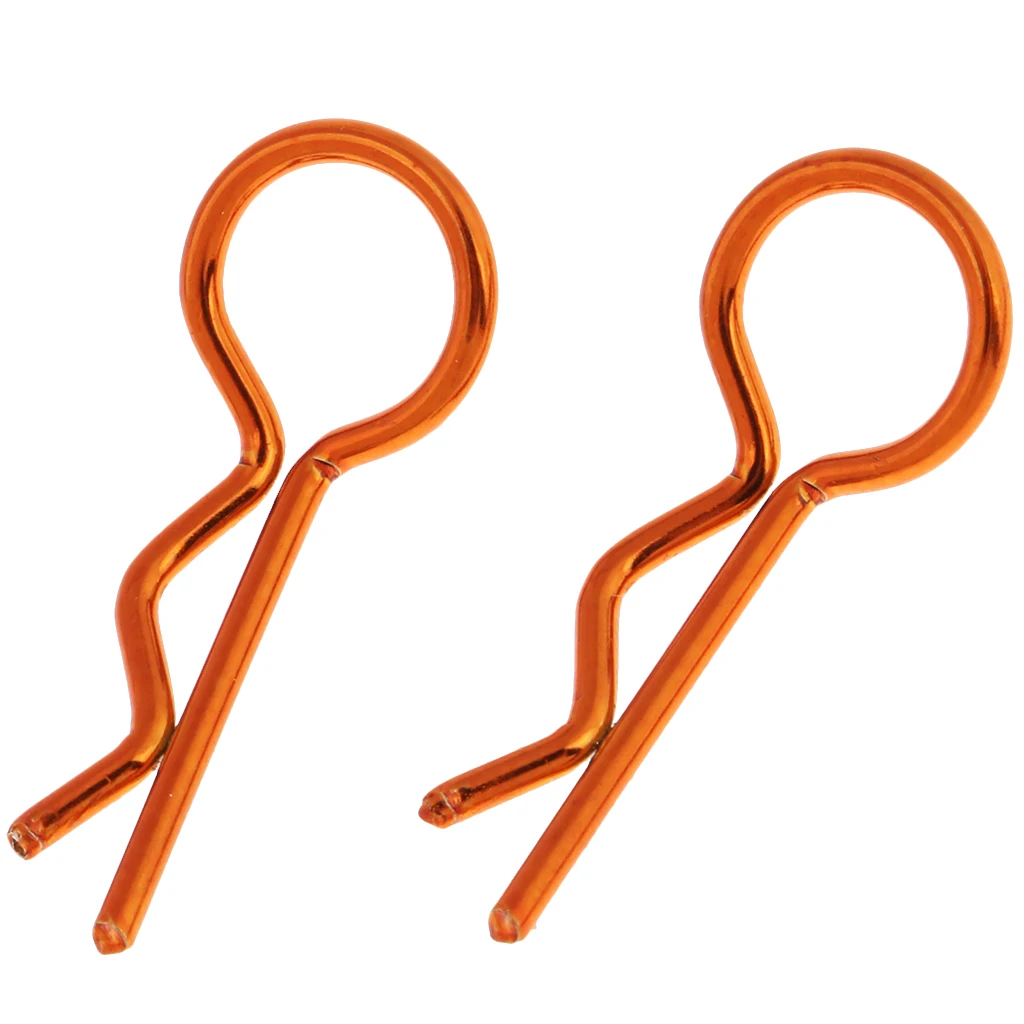 20x Orange Body Clips R Pin Shell for HPI HSP 1/10 1/12 1/18 RC Car DIY 20x Orange Body Clips R Pin Shell for HPI HSP 1/10 1/12 1/18 RC Car DIY