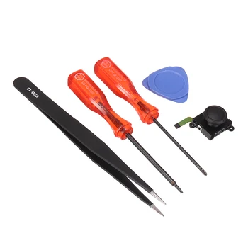New Set 3D Analog Joycon Joystick Tool Set Thumb Sticks Sensor Replacements Accessories For Nintend Switch Joy Con Controller 
New Set 3D Analog Joycon Joystick Tool Set Thumb Sticks Sensor Replacements Accessories For Nintend Switch Joy Con Controller