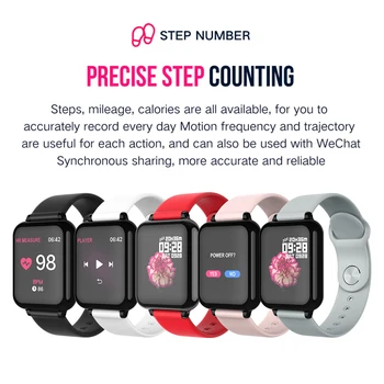 B57 Smart Watch Waterproof Multifunctional 1.3-inch IPS Color Screen Magnetic Charging Smart Bracelet Call Reminder Pedometer 
B57 Smart Watch Waterproof Multifunctional 1.3-inch IPS Color Screen Magnetic Charging Smart Bracelet Call Reminder Pedometer