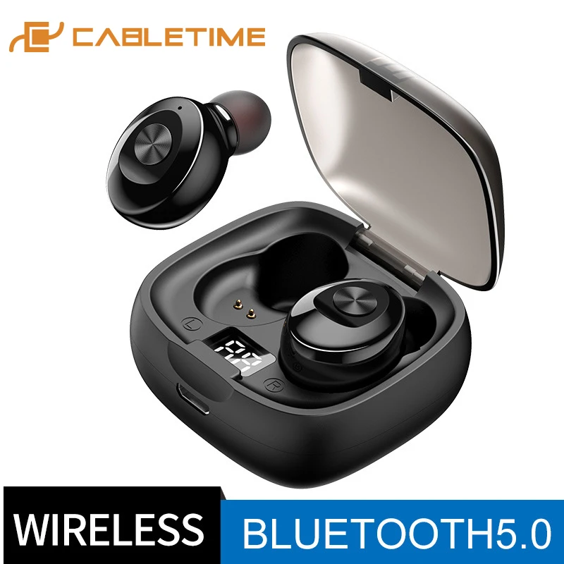 CABLETIME HiFi Wireless Headphone TWS Waterproof Bluetooth5.0 Colorful Earbuds for Smart Phones Huawei Oneplus 8 C339
CABLETIME HiFi Wireless Headphone TWS Waterproof Bluetooth5.0 Colorful Earbuds for Smart Phones Huawei Oneplus 8 C339
