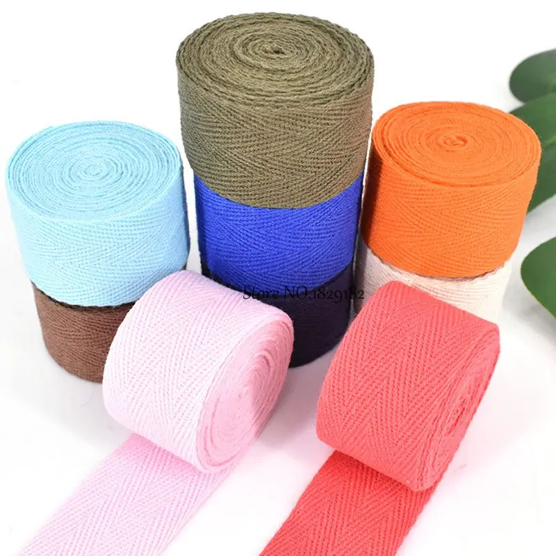 New 40MM(4cm) Width 100% Cotton Belt Strong Herringbone Tape Package Cotton Ribbon For Handmade Diy Cloth Accessories 34 Colours
New 40MM(4cm) Width 100% Cotton Belt Strong Herringbone Tape Package Cotton Ribbon For Handmade Diy Cloth Accessories 34 Colours