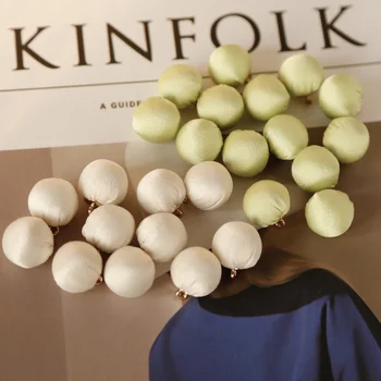 Super Good High Grade Silk Textured Ball Pendant Japan DIY Cute Earrings Accessory Hand Made Material
Super Good High Grade Silk Textured Ball Pendant Japan DIY Cute Earrings Accessory Hand Made Material