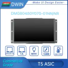 DWIN 7 Inch 800*480 resolution Serial Port Instruction Command Screen LCD Modules TFT Display HMI screen Touch Screen
DWIN 7 Inch 800*480 resolution Serial Port Instruction Command Screen LCD Modules TFT Display HMI screen Touch Screen