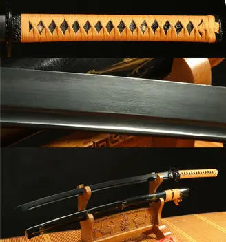 DAMASCUS FOLDED STEEL BLACK JAPANESE SAMURAI SWORD KATANA VERY SHARP BLACK SAYA
DAMASCUS FOLDED STEEL BLACK JAPANESE SAMURAI SWORD KATANA VERY SHARP BLACK SAYA